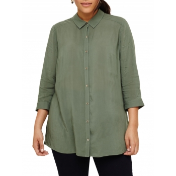 Studio 8 Lydia Longline Shirt, Khaki