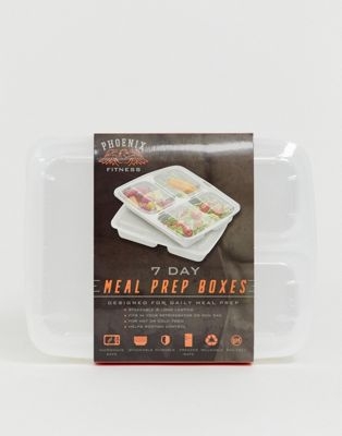 Phoenix Fitness meal prep bento boxes 7 pack