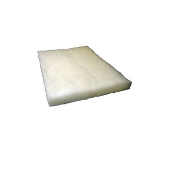 Fine White Filter Mat (Large - 43x21 Inches)