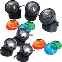 PondXpert Pondolight 3 LED & Halogen Lights (Twin Pack)