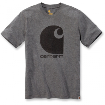 Carhartt Mens Workwear C-Logo Graphic Short Sleeve T Shirt XL - Chest 46-48' (117-122cm)