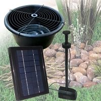 PondXpert Solar Pebble Pond Kit 300