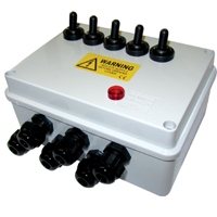 PondXpert 5-Way Weatherproof Switch Box