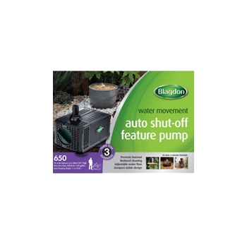 Blagdon Auto Shut-Off 650 Feature Pump