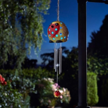 Smart Garden Solar Robin Wind Chime