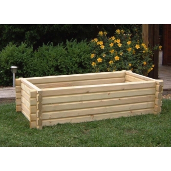 Norlog Buildround 27x48 Inch Rectangular Planter