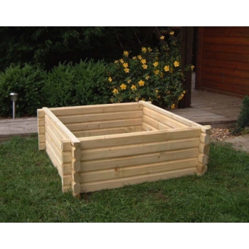 Norlog Buildround 36x36 Inch Square Planter