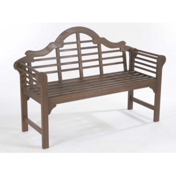 Greenhurst Lutyens Style Bench Grey