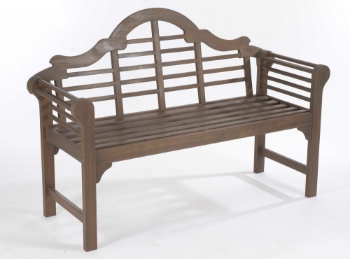 Greenhurst Lutyens Style Bench Grey