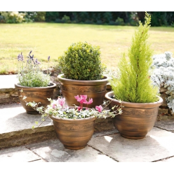 Greenhurst Antique Style Wenlock Planters (Pack of 4)