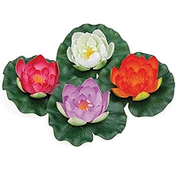 Pontec Pondolily Artificial Plants (Set of 4 Colours)