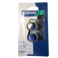 Hozelock 20mm Zinc Hoseclip (Pair)