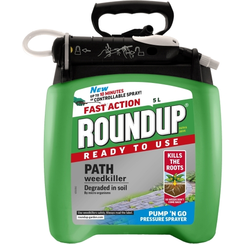 Roundup 5L RTU Path & Drive Pump & Go Weedkiller