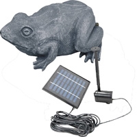 Oase Frog Spitter with Solar Pump