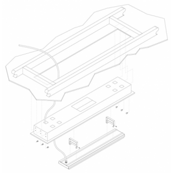 Heatstrip Flush Mount Enclosure for THD3200 Heatstrip