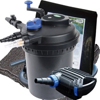 PondXpert EasyPond PLUS 12000 Premium Pump & Filter Set with Liner & Underlay