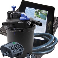 PondXpert EasyPond PLUS 2000 Premium Pump & Filter Set with Liner & Underlay