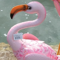 Velda Flamingo Pond Ornament