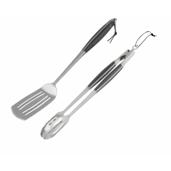 Campingaz Premium Stainless Steel Tongs + Spatula Kit