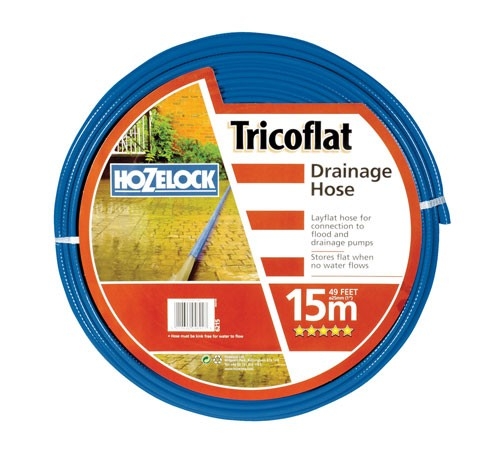 Hozelock 15m x 25mm Flat Hose