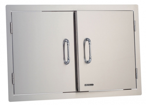 BULL 76cm Double Door: Stainless Steel