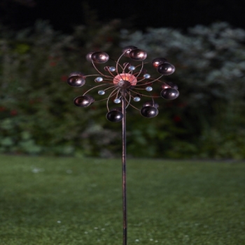 Smart Garden Venti Wind Spinner with Solar Crackle Ball