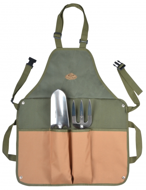 Fallen Fruits Apron with Fork & Trowel