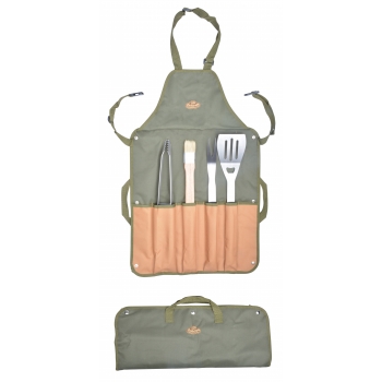 Fallen Fruits BBQ Apron with Tools