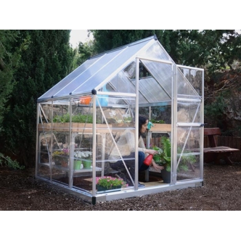 Palram-Canopia HYBRID 6x6 - SILVER Greenhouse