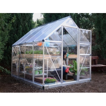 Palram-Canopia HYBRID 6x8 - SILVER Greenhouse