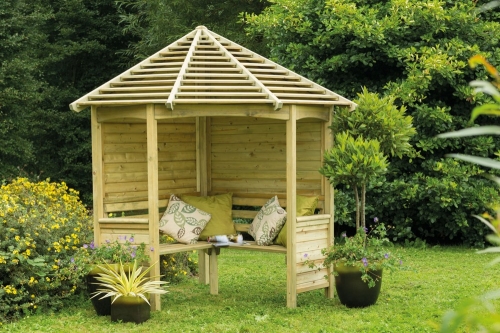 Forest Garden Venetian Corner Arbour