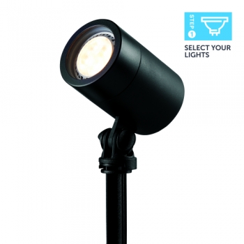 Ellumière 12v 2w LED Black Spotlight - Small