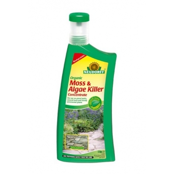 Neudorff Organic Fast Acting Moss and Algae Killer Conc. - 1L