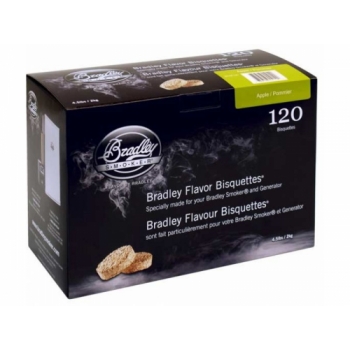 Bradley Apple Flavour Bisquettes 120 Pack