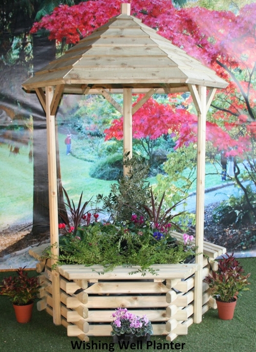 Norlog Wishing Well Planter