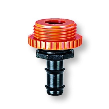 Claber 1 inch-3/4 inch Threaded Coupling 1/2 inch