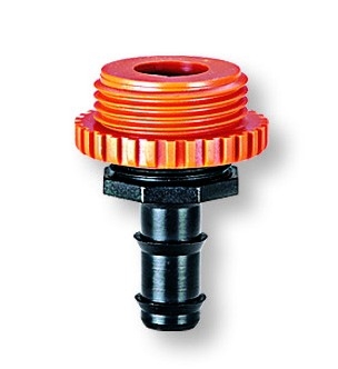 Claber 1 inch-3/4 inch Threaded Coupling 1/2 inch