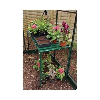 Halls Single Tier Green Aluminium Staging (4ft)