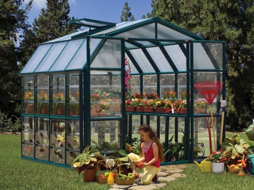 Palram-Canopia Rion Grand 8X20 Greenhouse - Clear Glazing