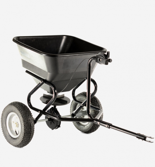 Cobra TS45 80lb Tow spreader with poly hopper