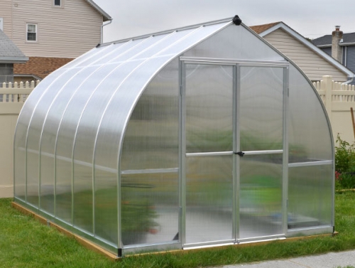 Palram Bella 8x12 Greenhouse (Silver)