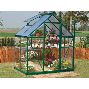 Palram-Canopia HYBRID 6x4 - Green Greenhouse