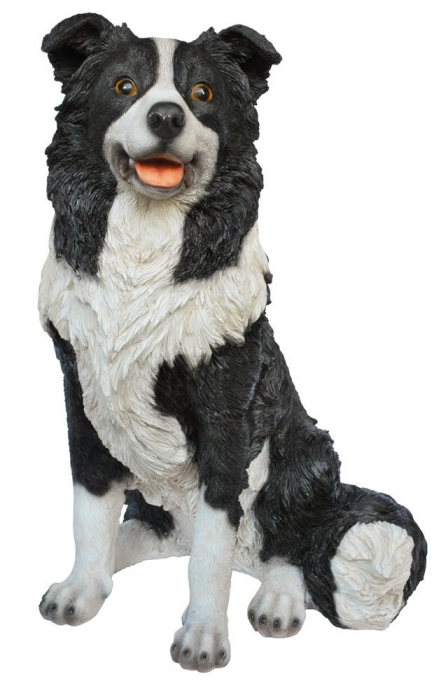 Vivid Arts Real Life Sitting Sheepdog - Size A