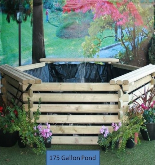 Norlog 175 Gallon Garden pool with Liner