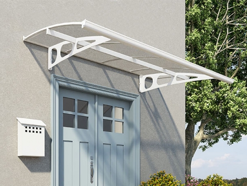 Palram-Canopia Bordeaux 2230 Door Canopy (White)