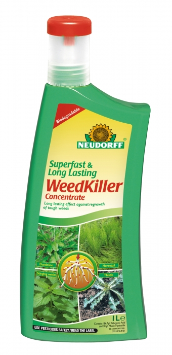 Neudorff 1L Concentrate Superfast & Long Lasting Weedkiller