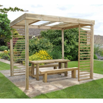 Forest Garden Dining Pergola