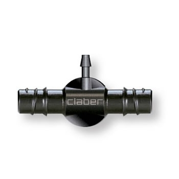 Claber 1/2 inch Coupling With 1/4 inch Adaptor