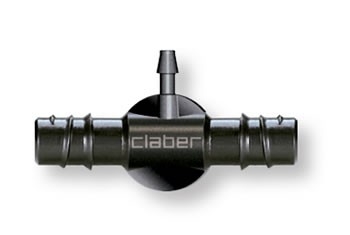 Claber 1/2 inch Coupling With 1/4 inch Adaptor