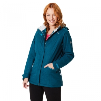 Regatta Womens/Ladies Highside III Waterproof Polyester Zip Up Jacket 20 - Bust 45' (114cm)